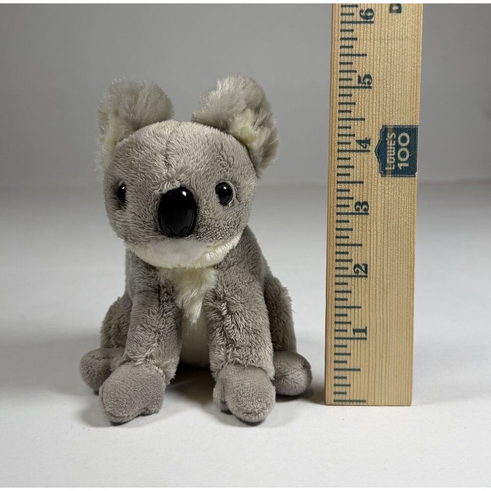 Wild Nation Cute Koala‎ Plush Stuffed Animal Soft Toy Gray Realistic Small 6”
